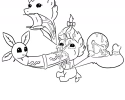 Size: 1800x1440 | Tagged: explicit, artist:bees, babycon, blowjob, cum, excessive cum, female, foalcon, g4, horsecock, imported from derpibooru, male, monochrome, nudity, oral, parasprite, penis, pornasprite, pumpkin cake, sex, speedy's gone overboard, straight, wat