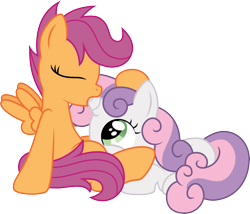 Size: 4377x3748 | Tagged: questionable, artist:ponixes, scootaloo, sweetie belle, absurd resolution, cunnilingus, female, filly, filly on filly, foal, foalcon, g4, horn, hornjob, imported from derpibooru, lesbian, nudity, oral, pegasus, pony, sex, ship:scootabelle, shipping, show accurate, show accurate porn, simple background, softcore, transparent background, unicorn, vector