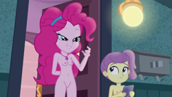 Size: 1920x1080 | Tagged: explicit, pinkie pie, anonymous editor, banned from derpibooru, edit, edited screencap, equestria girls, female, human, imminent sex, imported from twibooru, lily pad (g4), lilypie, lolicon, nude edit, nudity, screencap, underage