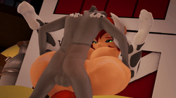 Size: 1280x720 | Tagged: explicit, artist:indigosfmworks, 3d, age difference, animated, anthro, balls, banned from derpibooru, barn, big breasts, bouncing, bouncing breasts, breasts, busty stellar flare, changeling, clothes, cow horns, cowprint, female, gloves, grabbing, hay bale, huge breasts, imported from twibooru, lidded eyes, long gloves, male, milf, missionary position, nipples, no sound, nudity, open mouth, penetration, penis, plantigrade anthro, see-through, sex, shotacon, size difference, source filmmaker, stellar flare, stellar milf, stockings, straight, straight shota, thigh highs, underage, unicorn, vaginal, vulva, webm