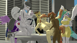 Size: 1920x1080 | Tagged: explicit, artist:gorilka, button mash, princess celestia, twilight sparkle, oc, oc:caring hearts, oc:cream heart, 3d, alicorn, alternate version, animated, anthro, banned from derpibooru, big breasts, breasts, building, busty caring hearts, busty cream heart, buttoncest, canon x oc, caramel, city, cowgirl position, earth pony, error, exhibitionism, female, glitch, horsecock, imported from twibooru, incest, male, moaning, moaning in pleasure, mother, mother and child, mother and son, nipples, nudity, nurse redheart, outdoors, parent and child, pegasus, penetration, penis, plantigrade anthro, platform footwear, platform heels, public, public nudity, public sex, rumble, rumblecest, sex, shipping, shotacon, son, sound, source filmmaker, straight, underage, vaginal, vulva, watching