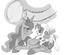 Size: 1080x906 | Tagged: explicit, artist:mew, princess luna, alicorn, bandana, colt, cum, cum in uterus, earth pony, female, foal, foalcon, g4, imported from derpibooru, internal cumshot, male, mare, monochrome, pipsqueak, pony, sex, ship:lunapip, straight, straight shota, underhoof, uterus, x-ray