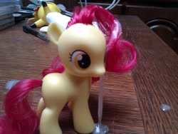 Size: 2560x1920 | Tagged: explicit, apple bloom, brushable, cum, cum on toy, earth pony, foalcon, g4, imported from derpibooru, irl, merch sexploitation, photo, pony, toy