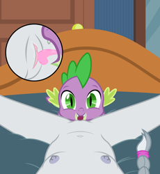 Size: 3089x3358 | Tagged: explicit, silver spoon, spike, .svg available, banned from derpibooru, bed, bedroom, braid, breasts, cunnilingus, dragon, dragon on human action, equestria girls, female, female pov, foalcon, g4, genitals, human, imported from twibooru, inset, interspecies, lolicon, male, nudity, offscreen character, offscreen female, on bed, oral, pov, sex, ship:silverspike, shipping, spread legs, spreading, straight, underage, vector, vulva