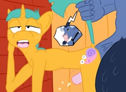 Size: 1286x935 | Tagged: explicit, artist:lordrevan, anal, anthro, banned from derpibooru, gay, imported from twibooru, iron will, male, penetration, sex, shotacon, snails, sofurry cub purge, underage