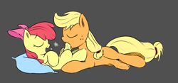 Size: 900x420 | Tagged: explicit, artist:rainbow-dosh, artist:xioade, apple bloom, applejack, applecest, blowjob, earth pony, foalcon, futa, futa apple bloom, futa applejack, futa on futa, g4, imported from derpibooru, incest, intersex, nudity, oral, penis, pony, sex, ship:bloomjack