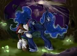 Size: 1608x1169 | Tagged: explicit, artist:fuf, princess luna, backside gobbling, cunnilingus, female, foalcon, g4, imported from derpibooru, male, nudity, pipsqueak, ship:lunapip, straight, straight shota
