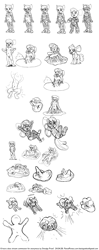 Size: 1500x3796 | Tagged: explicit, artist:smudge proof, apple bloom, banned from derpibooru, commission, equestria girls, female, fetish, imported from twibooru, latex, lolicon, melting, rubber, sketch, transformation, underage, urine, watersports
