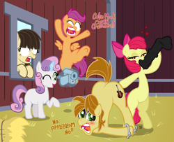 Size: 1250x1014 | Tagged: explicit, semi-grimdark, artist:wicked-at-heart, apple bloom, scootaloo, sweetie belle, ass up, blank flank, blushing, butt touch, crying, cuckolding, cutie mark crusaders, dildo, earth pony, face down ass up, female, femdom, filly, foal, foalcon, foaldom, funny porn, g4, heart, heart eyes, his dream, hoof on butt, horsecock dildo, imminent anal insertion, imminent insertion, imminent rape, imported from derpibooru, levitation, magic, male, mandopony, pegasus, pony, reverse foalcon, sex toy, shocked, sibsy, softcore, straight, sweatdrop, telekinesis, unicorn, wild fire, wingding eyes
