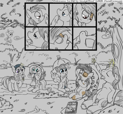 Size: 1500x1393 | Tagged: explicit, artist:smudge proof, fluttershy, pinkie pie, twilight sparkle, oc, oc:thunder ring, alicorn, commission, crotchboobs, featherweight, foalcon, g4, gay, grinding, ice cream, imported from derpibooru, male, nipples, nudity, pipsqueak, pony, snips, voyeurism