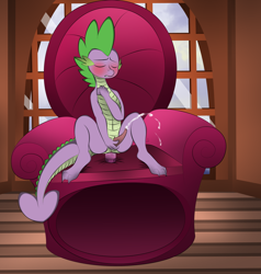 Size: 920x966 | Tagged: explicit, artist:v-d-k, spike, anal insertion, anal orgasm, dildo, dragon, foalcon, g4, imported from derpibooru, insertion, male, masturbation, nudity, orgasm, penis, sex toy, solo, solo male, vibrator