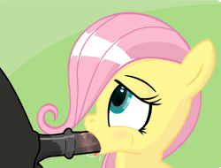 Size: 660x502 | Tagged: explicit, artist:mittsies, fluttershy, animated, blowjob, creampie, cum, cum in mouth, cumming, female, filly, foal, foalcon, g4, gif, imported from derpibooru, male, oral, oral creampie, sex, straight, swallow, younger