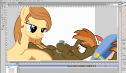 Size: 814x471 | Tagged: explicit, artist:tiarawhy, button mash, oc, oc:cream heart, button mash's milf quest, button's adventures, canon x oc, colt, earth pony, earth pony oc, female, foal, foalcon, g4, imminent blowjob, imminent oral, imminent sex, imported from derpibooru, incest, male, mare, mother and child, mother and son, nudity, penis, pony, scrunchy face, ship:buttoncest, show accurate, show accurate porn, straight