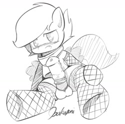 Size: 1635x1624 | Tagged: explicit, artist:bakaponi, scootaloo, balls, foalcon, futa, futa scootaloo, g4, imported from derpibooru, intersex, monochrome, nudity, penis, solo, solo futa