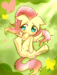 Size: 1181x1544 | Tagged: explicit, artist:araraginatsuki, fluttershy, anus, arm hooves, blushing, breasts, butt, chestbreasts, crying, cute, cute porn, delicious flat chest, female, filly, flattershy, foal, foalcon, g4, genitals, grass, imported from derpibooru, nipples, nudity, on back, pegasus, pixiv, plot, presenting, semi-anthro, solo, solo female, spread legs, spreading, underhoof, vagina, vaginal secretions, vulva, wingboner, younger