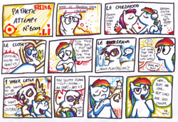 Size: 1114x762 | Tagged: explicit, artist:pokehidden, rainbow dash, oc, canon x oc, comic, cunnilingus, female, filly, foal, foalcon, g4, gilda, griffon, imported from derpibooru, interspecies, katy perry, kissing, le, lesbian, mare-muncher, nudity, photo, pony on griffon action, reddit, ship:gildash, shipping, spitfire, vagina, vaginal secretions, vulgar, younger