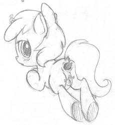 Size: 671x731 | Tagged: explicit, artist:a6p, anal insertion, butt, creampie, cum, dinky hooves, female, foalcon, g4, implied straight, imported from derpibooru, insertion, looking back, monochrome, nudity, plot, sex toy, solo, solo female, vagina, vibrator