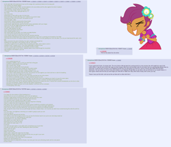 Size: 1924x1656 | Tagged: explicit, scootaloo, /mlp/, 4chan, 4chan screencap, cunnilingus, equestria girls, female, foalcon, g4, greentext, human, imported from derpibooru, male, my little pony equestria girls, sex, smelly, straight, text