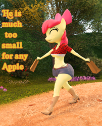 Size: 2064x2560 | Tagged: suggestive, artist:littlesocks3, apple bloom, series:littlesocks, alcohol, anthro, banned from derpibooru, female, imported from twibooru, lolicon, pony, underage