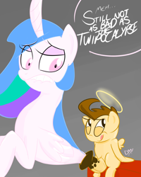Size: 1600x2000 | Tagged: explicit, princess celestia, alicorn, artist needed, babycon, cock vore, colt, colt pred, drawfag, female, fetish, foal, foalcon, g4, halo, imported from derpibooru, mare, mare prey, nudity, penis, pony, pound cake, preylestia, vore
