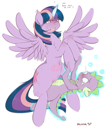 Size: 1280x1506 | Tagged: explicit, artist:balooga, spike, twilight sparkle, age difference, alicorn, bedroom eyes, creampie, crying, cum, cumming, dragon, duo, duo male and female, female, fluffy, flying, foalcon, g4, genitals, heart, imported from derpibooru, internal cumshot, magic, magic abuse, magical encouragement, male, mare, mile high club, nudity, open mouth, penetration, penis, pony, pseudoincest, scared, sex, ship:twispike, smiling, spread wings, straight, straight shota, sweat, telekinesis, twilight is a foal fiddler, vagina, vaginal, wide eyes, wingless spike, wings, x-ray