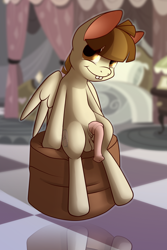Size: 2000x3000 | Tagged: explicit, artist:crystal-oscillator, featherweight, flaccid, foalcon, g4, imported from derpibooru, male, nudity, penis, pony, solo, solo male