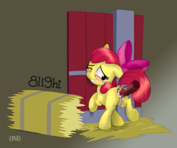 Size: 1172x978 | Tagged: explicit, artist:8li9ht, artist:pdan4, editor:pdan4, apple bloom, anal, anal creampie, blushing, creampie, crying, cum, cumming, disembodied penis, dock, edit, female, foalcon, g4, grin, imported from derpibooru, male, nudity, penis, sex, smiling, straight, tears of pleasure, vulva