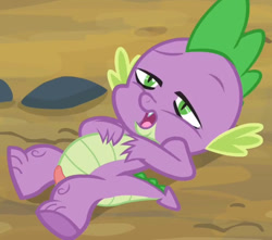 Size: 679x600 | Tagged: explicit, spike, dragon, edit, foalcon, g4, imported from derpibooru, male, my little pony: friendship is magic, nudity, penis, solo, solo male, spike at your service