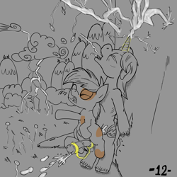 Size: 5000x5000 | Tagged: explicit, artist:smudge proof, oc, oc:thunder ring, absurd resolution, age difference, anal, anal creampie, anal orgasm, big dom small sub, canon x oc, cock lift, colt, commission, creampie, cum, cum while penetrated, cumming, excessive cum, foal, foalcon, g4, gay, genitals, hands free, horsecock, imported from derpibooru, larger male, magical reach-around, male, maledom, malesub, nudity, older male, orgasm, orgasm cumshot, penis, pipsqueak, pony, pony on pony action, simultaneous orgasm, size difference, smaller male, stallion, stallion on colt, submissive, unshorn fetlocks, younger male