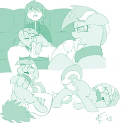 Size: 1500x1523 | Tagged: explicit, artist:crade, ahegao, anus, ass up, balls, bedroom eyes, belly button, blowjob, collar, creampie, cum, cum in mouth, cumming, cunnilingus, cute, cute porn, face down ass up, female, femsub, filly, foal, foalcon, g4, human, human male, human male on filly, human on pony action, human penis, imported from derpibooru, interspecies, looking at you, looking back, lyra heartstrings, male, maledom, monochrome, nudity, oral, orgasm, penis, pony, sex, shipping, simple background, squirting, squirting in mouth, straight, submissive, vaginal, vaginal orgasm, vaginal secretions, vaginal secretions in mouth, vulva, white background, younger