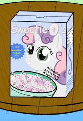 Size: 2684x3923 | Tagged: explicit, artist:kinkycelestia, sweetie belle, anus, cereal, female, foalcon, g4, imported from derpibooru