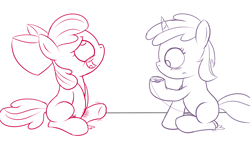Size: 1920x1080 | Tagged: explicit, artist:dtcx97, apple bloom, blushing, cute, cute porn, dinky hooves, female, foalcon, g4, imported from derpibooru, masturbation, sketch, vaginal secretions