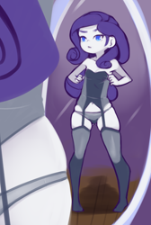 Size: 1280x1900 | Tagged: suggestive, artist:drantyno, rarity, banned from derpibooru, child, clothes, corset, equestria girls, female, imported from twibooru, lingerie, lolicon, panties, underage, underwear, young, younger