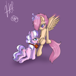 Size: 750x750 | Tagged: explicit, diamond tiara, scootaloo, accessory swap, artist needed, blushing, cunnilingus, female, foalcon, g4, headphones, imported from derpibooru, lesbian, nudity, ship:scootiara, shipping