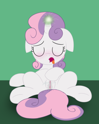 Size: 2000x2500 | Tagged: explicit, artist:dtcx97, sweetie belle, cum, female, female orgasm, filly, foal, foalcon, g4, horn, horngasm, imported from derpibooru, masturbation, nudity, orgasm, pony, presenting, presenting pussy, solo, solo female, squirting, underhoof, unicorn, vagina, vaginal secretions, vulva