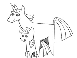 Size: 886x669 | Tagged: explicit, grimdark, artist:boggle, shining armor, twilight sparkle, age difference, ambiguous penetration, brother and sister, female, filly, filly twilight sparkle, foal, foalcon, g4, grayscale, imported from derpibooru, incest, male, monochrome, nudity, penetration, penis, pointy ponies, pony, rape, sex, ship:shiningsparkle, siblings, simple background, size difference, stallion, stallion on filly, straight, twicest, unicorn, unicorn twilight, white background, wip, younger