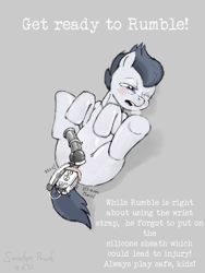 Size: 750x1000 | Tagged: explicit, artist:smudge proof, anal insertion, balls, crossover, dildo, foalcon, g4, imported from derpibooru, insertion, male, masturbation, nudity, pegasus, penis, pony, rumble, sex toy, simple background, solo, solo male, unusual insertion, wii
