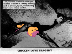Size: 570x429 | Tagged: questionable, semi-grimdark, scootaloo, dead, edit, female, foalcon, g4, human, implied sex, imported from derpibooru, irl, irl human, male, photo, photoshop, scootachicken, source needed, straight, x eyes