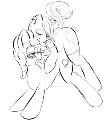 Size: 893x1012 | Tagged: explicit, artist:synad, female, foalcon, g4, glasses, imported from derpibooru, male, nudity, pipsqueak, piptwist, sex, shipping, socks, straight, twist