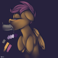 Size: 1000x1000 | Tagged: explicit, artist:florecentmoo, scootaloo, blowjob, cum, female, foalcon, g4, imported from derpibooru, male, nudity, oral, penis, sex, straight