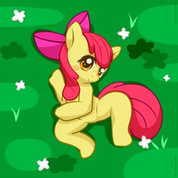 Size: 1200x1200 | Tagged: explicit, apple bloom, artist needed, earth pony, edit, female, foalcon, g4, imported from derpibooru, nudity, semi-anthro, solo, solo female, vulva