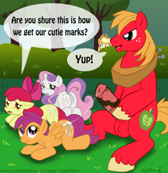 Size: 779x800 | Tagged: explicit, artist:yaoifairy, apple bloom, applejack, scootaloo, sweetie belle, aftersex, anus, applecest, balls, big macintosh, brother and sister, bukkake, cmc foursome, cum, cutie mark crusaders, earth pony, female, foalcon, foursome, g4, group sex, imported from derpibooru, incest, lying, male, nudity, penis, pony, sex, ship:macbloom, ship:scootamac, ship:sweetiemac, shipping, siblings, stallion, stallion on filly, straight, this will end in tears, vagina, voyeurism