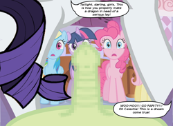 Size: 982x720 | Tagged: explicit, fluttershy, pinkie pie, rainbow dash, rarity, spike, twilight sparkle, age difference, casual sex, censored, dragon, earth pony, exhibitionism, female, foalcon, g4, horn, imminent sex, imported from derpibooru, male, my little pony: friendship is magic, nudity, pegasus, penis, pony, reacting to nudity, season 1, sex, ship:sparity, shipping, show accurate, show accurate porn, straight, suited for success, this will end in jail time, unicorn, unicorn twilight