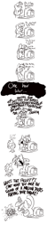 Size: 1034x4895 | Tagged: explicit, grimdark, artist:shoutingisfun, spike, twilight sparkle, /b/, /co/, 4chan, balls, comic, disembodied penis, dragon, female, foalcon, g4, gentlemen, gift (great internet fuckwad theory), imported from derpibooru, male, mare, monochrome, nudity, penis, pony, rage, rape, slur, spikeabuse, unicorn, vulgar