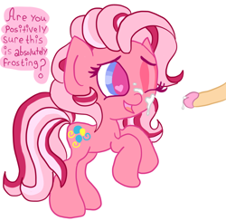 Size: 900x880 | Tagged: explicit, artist:dustyranger, pinkie pie, cum, earth pony, female, filly, foal, foalcon, g3, g3.5, g4, heart, heart eyes, imported from derpibooru, male, nudity, one eye closed, penis, pony, straight, wingding eyes