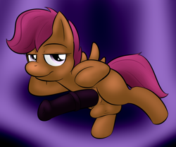 Size: 900x750 | Tagged: explicit, artist:lamia, scootaloo, balls, fifth leg, foalcon, futa, futa scootaloo, g4, imported from derpibooru, intersex, nudity, penis, pony, solo, solo futa