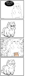 Size: 525x1224 | Tagged: explicit, grimdark, artist:meh, artist:mwike, 4koma, comic, edit, fluffy pony, fluffy pony foal, fluffy pony grimdark, foalcon, imported from derpibooru, nudity, penis, special hugs