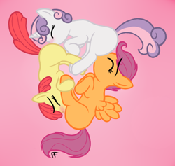 Size: 630x598 | Tagged: questionable, artist:fearingfun, apple bloom, scootaloo, sweetie belle, blushing, cmc threesome, cunnilingus, cutie mark crusaders, daisy chain, earth pony, female, filly, filly on filly, foal, foalcon, g4, group sex, imported from derpibooru, lesbian, nudity, oral, pegasus, pony, sex, ship:scootabelle, ship:scootabloom, ship:sweetiebloom, ship:sweetiebloomaloo, shipping, softcore, spread wings, threesome, unicorn, wingboner, wings