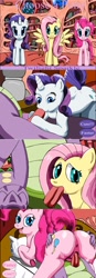 Size: 951x2748 | Tagged: explicit, artist:vanillacreamkris, fluttershy, pinkie pie, rarity, spike, age difference, blowjob, dragon, earth pony, female, flash, foalcon, g4, horn, imported from derpibooru, male, nudity, oral, pegasus, penetration, sex, sex game, ship:flutterspike, ship:pinkiespike, ship:sparity, shipping, spike gets all the mares, straight, straight shota, unicorn, vagina, vaginal, wingless spike