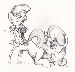 Size: 540x519 | Tagged: explicit, artist:trips-ocho, cheerilee, cheerilee gets all the colts, cheeriweight, colt, colt on mare, duo, duo male and female, earth pony, featherweight, female, foal, foalcon, g4, imported from derpibooru, male, mare, nudity, pegasus, pony, reverse foalcon, sex, shipping, straight, straight shota, teacher and student